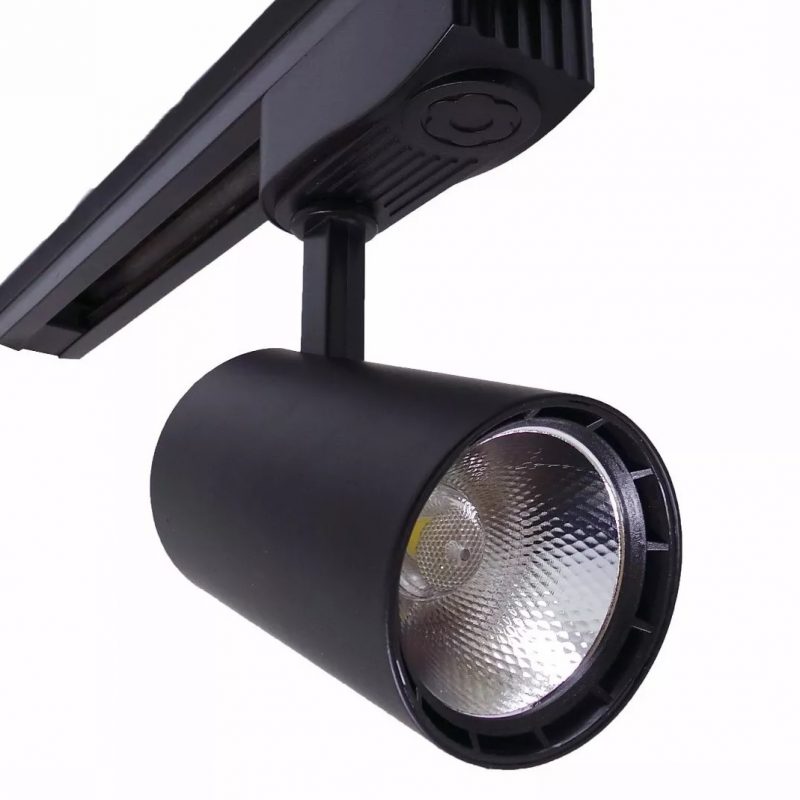 SPOT LIGHT DE LED EM METAL 20W - TRILHO